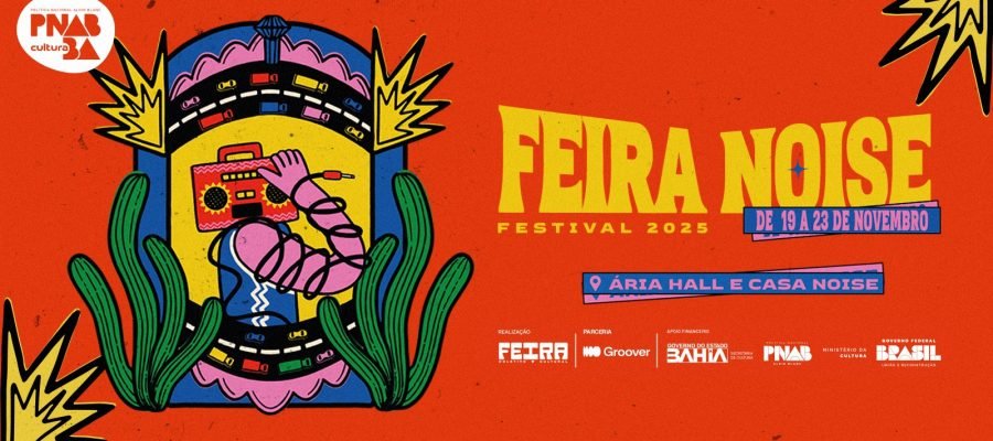 Feira Noise 2025 celebra a diversidade da música brasileira com mais de 40 atrações em Feira de Santana